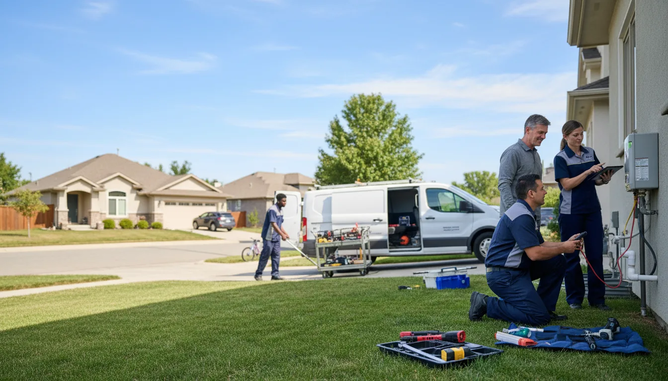 Tankless water heater service in Altaville, CA